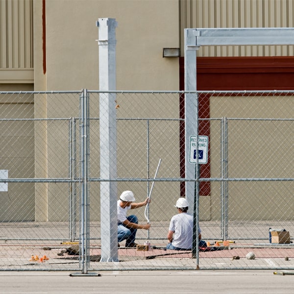 how long can i lease the temporary fence for my building site or event in Glendora California